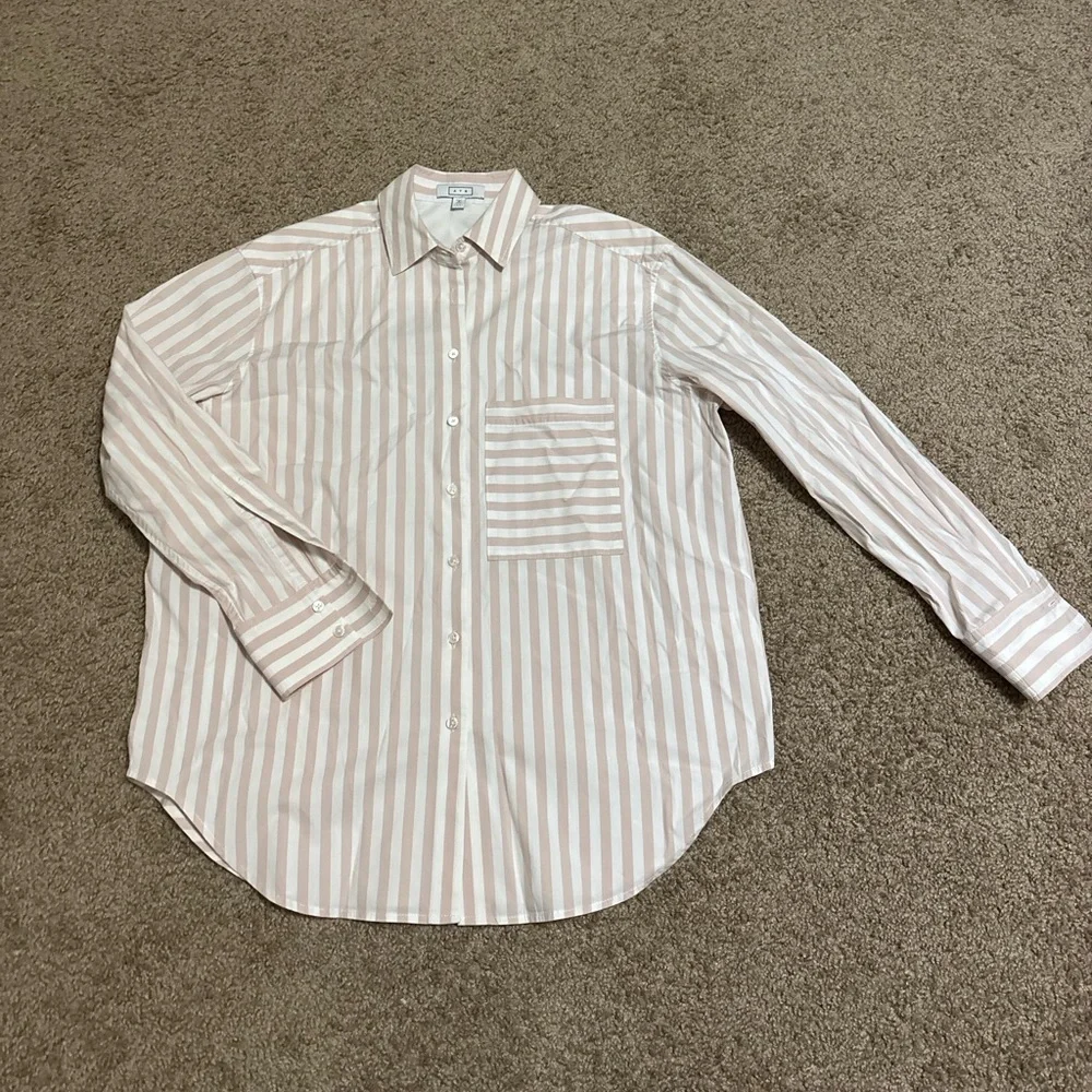 AYR The Deep End Button Down Shirt Size XS - Picture 2 of 8
